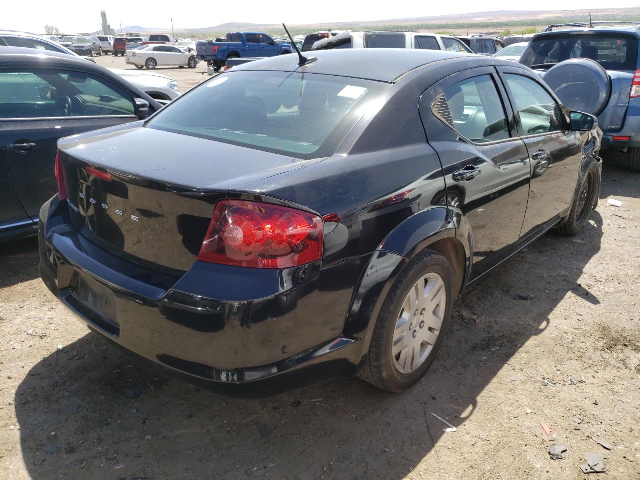 Photo 4 from auction – 2014 DODGE AVENGER SE with VIN 1C3CDZAB2EN126896