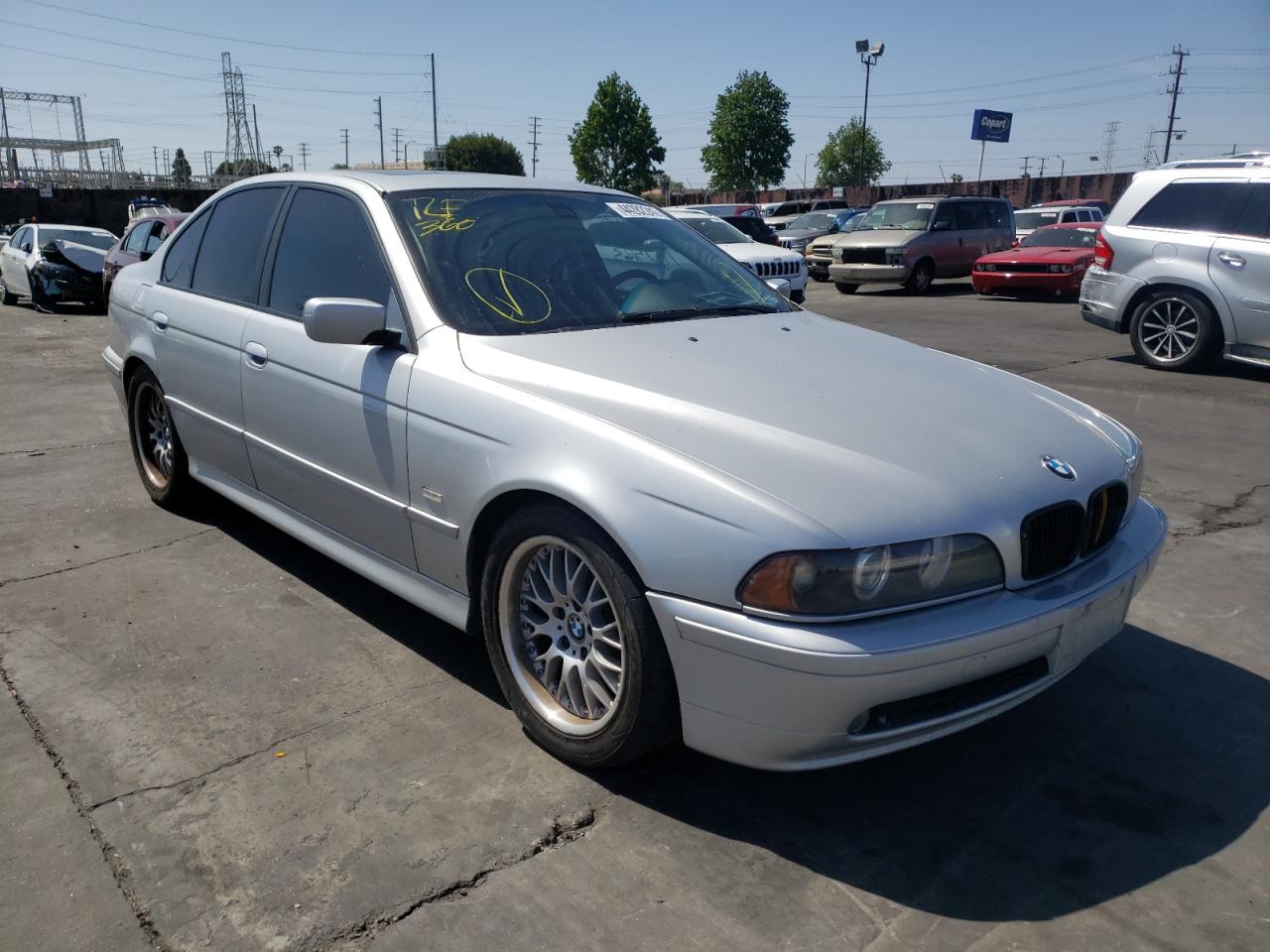 BMW 530 I AUTO 2003 with VIN WBADT63453CK33110 - Photo from auction