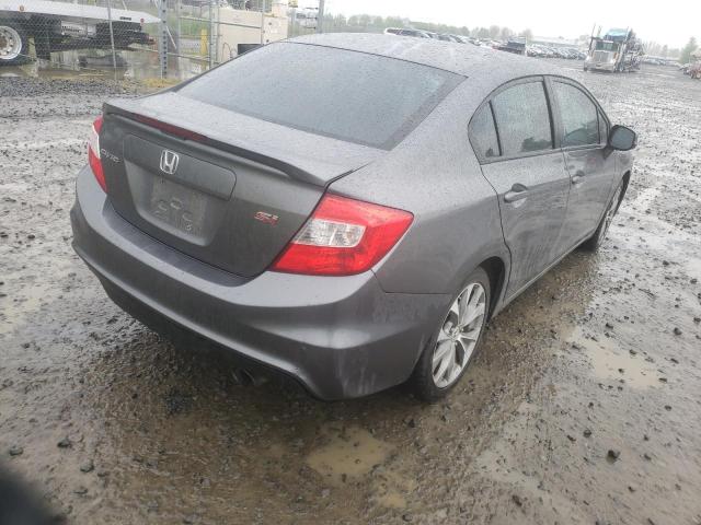 Photo 4 from auction – 2012 HONDA CIVIC SI with VIN 2HGFB6E56CH701624