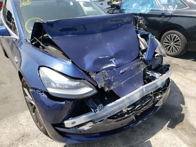 Photo 9 from auction – 2020 TESLA MODEL 3 with VIN 5YJ3E1EC2LF651983