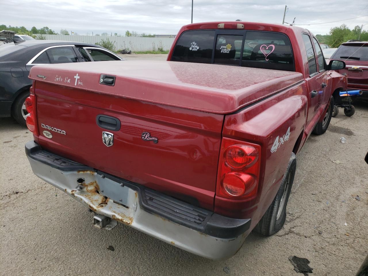 Photo 4 from auction – 2007 DODGE DAKOTA QUA with VIN 1D7HW28K57S104135