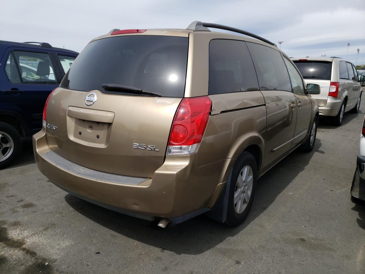 Photo 4 from auction – 2004 NISSAN QUEST with VIN 5N1BV28U24N306117
