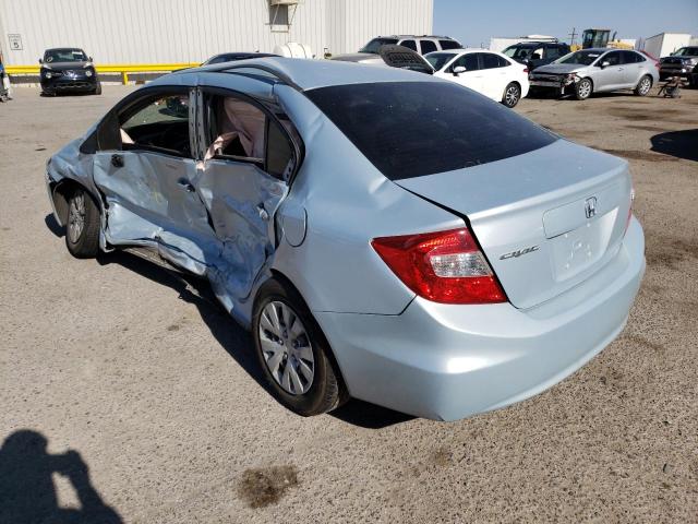 Photo 3 from auction – 2012 HONDA CIVIC LX with VIN JHMFB2F53CS002724
