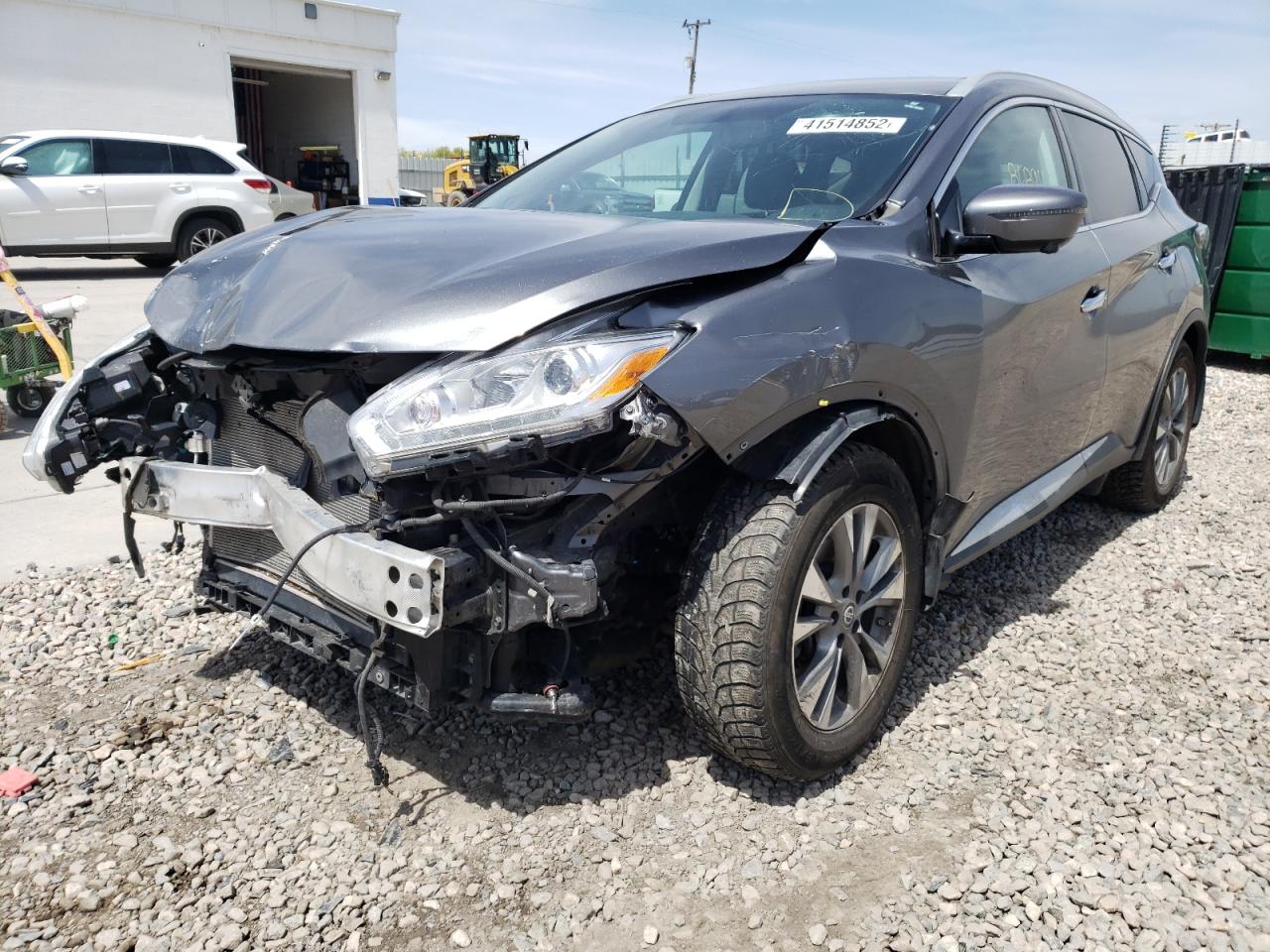Photo 2 from auction – 2016 NISSAN MURANO S/S with VIN 5N1AZ2MH8GN127271