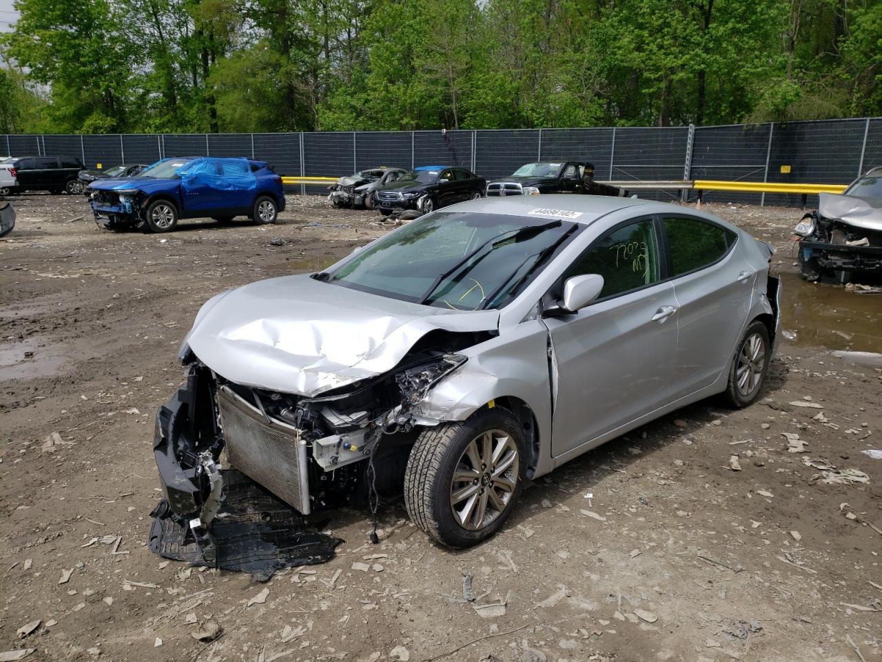 Photo 2 from auction – 2016 HYUNDAI ELANTRA SE with VIN KMHDH4AE2GU479130