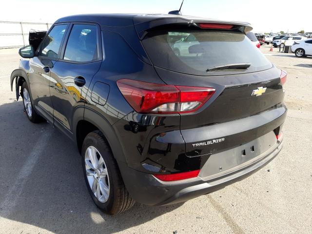 Photo 3 from auction – 2022 CHEVROLET TRAILBLAZE with VIN KL79MMS26NB098462