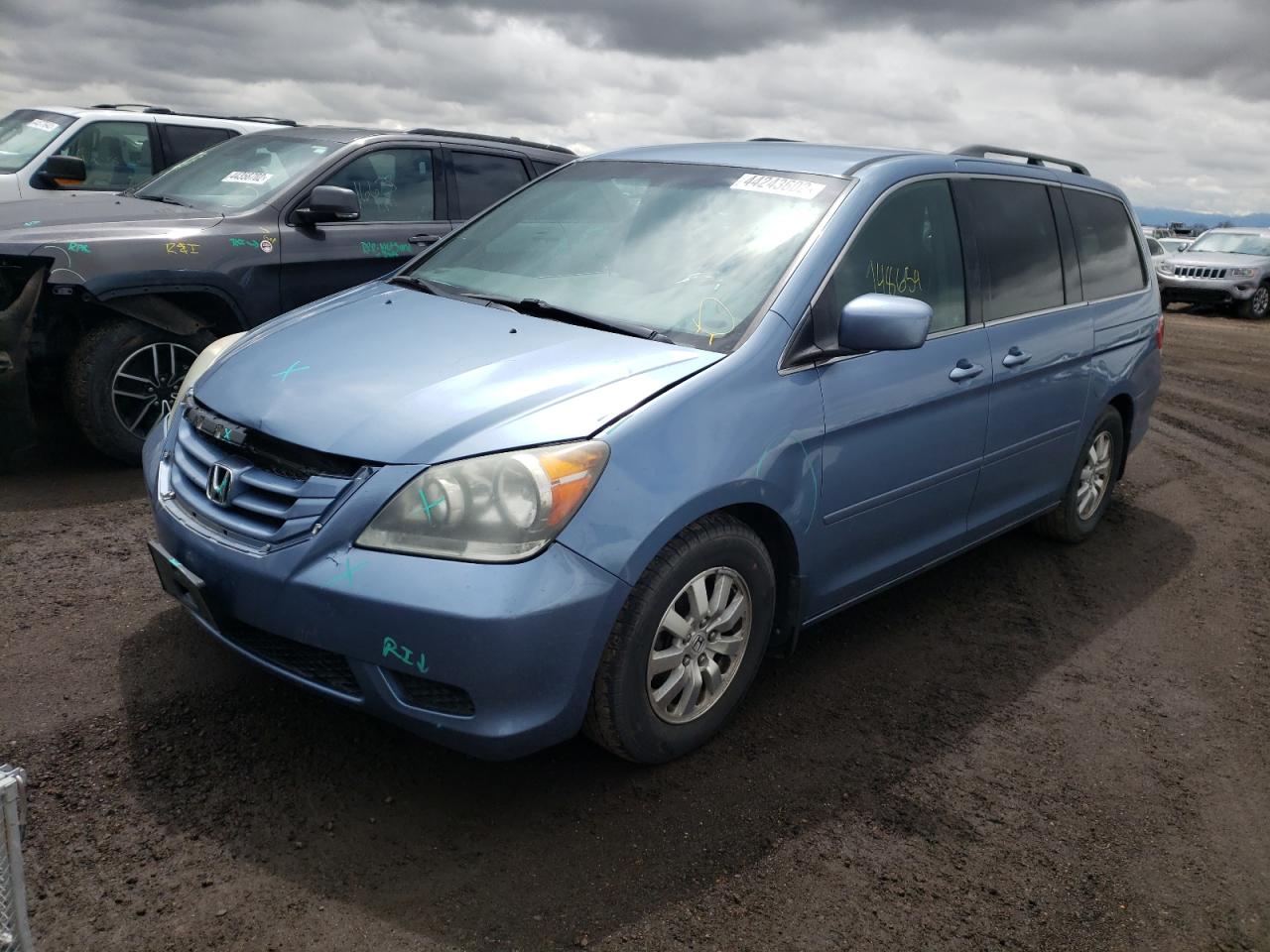 Photo 2 from auction – 2008 HONDA ODYSSEY EX with VIN 5FNRL38428B070698