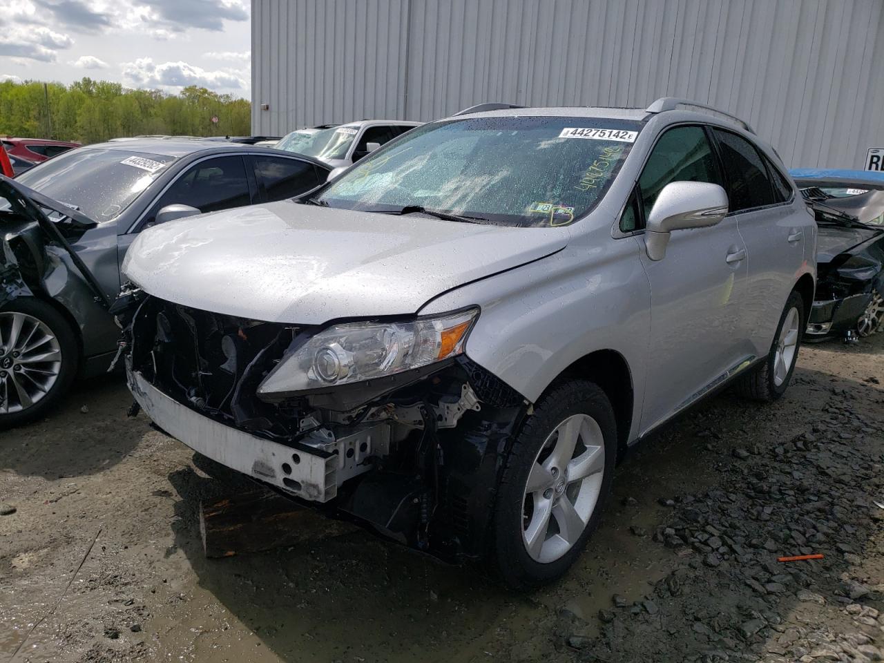 Photo 2 from auction – 2010 LEXUS RX 350 with VIN 2T2BK1BA3AC022558