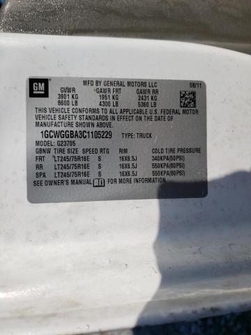 Photo 10 from auction – 2000 CHEVROLET EXPRESS G2 with VIN 1GCGG29R0Y1126873