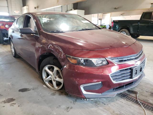 CHEVROLET MALIBU LS 2016 with VIN 1G1ZB5ST4GF229920 - Photo from auction