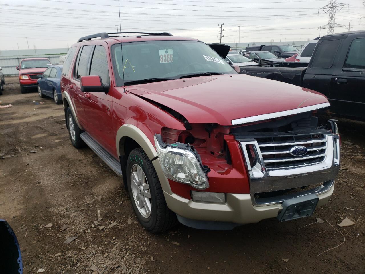 FORD EXPLORER E 2010 with VIN 1FMEU7EEXAUA39627 - Photo from auction