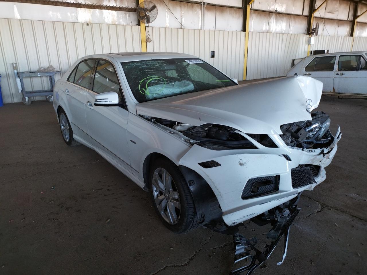 MERCEDES-BENZ E 350 BLUE 2011 with VIN WDDHF2EBXBA490764 - Photo from auction