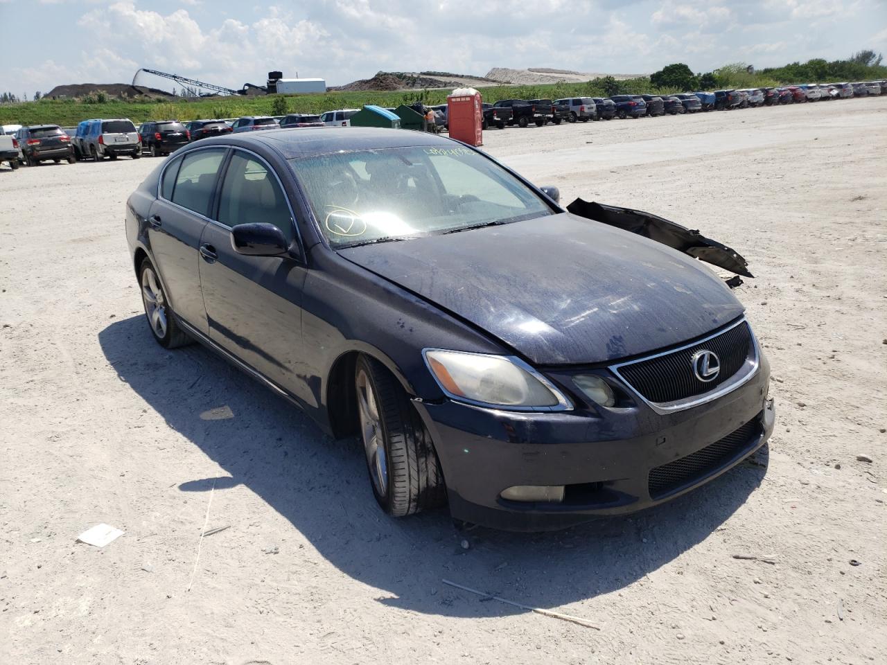 LEXUS GS 350 2007 with VIN JTHBE96S570024620 - Photo from auction