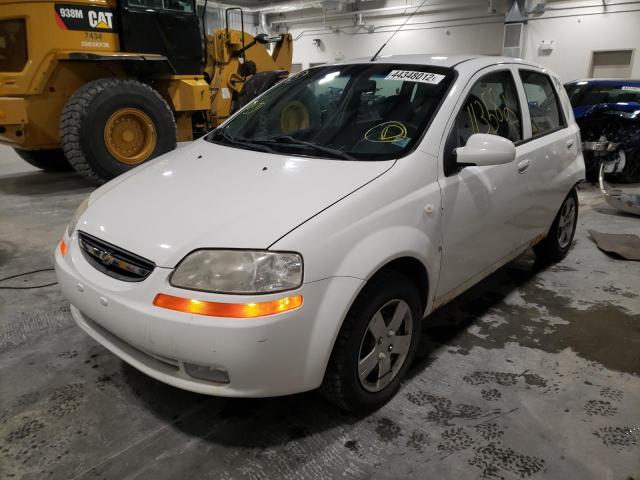 Photo 2 from auction – 2008 CHEVROLET AVEO BASE with VIN KL1TD65638B201707