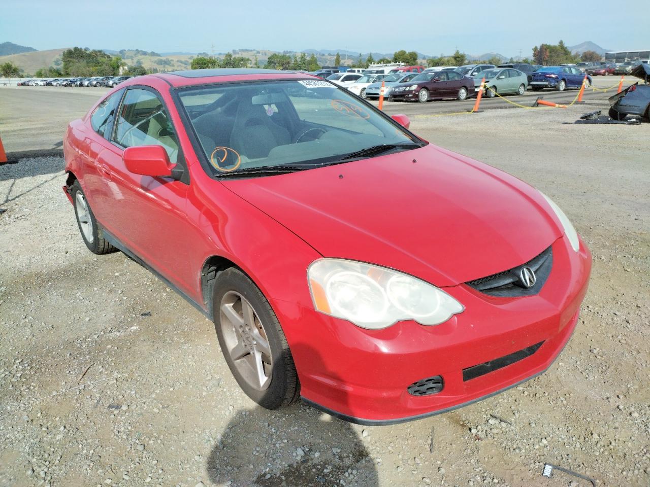 ACURA RSX 2004 with VIN JH4DC53834S002020 - Photo from auction