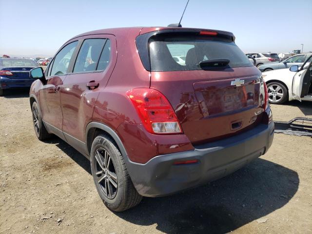 Photo 3 from auction – 2016 CHEVROLET TRAX LS with VIN 3GNCJKSB8GL244813