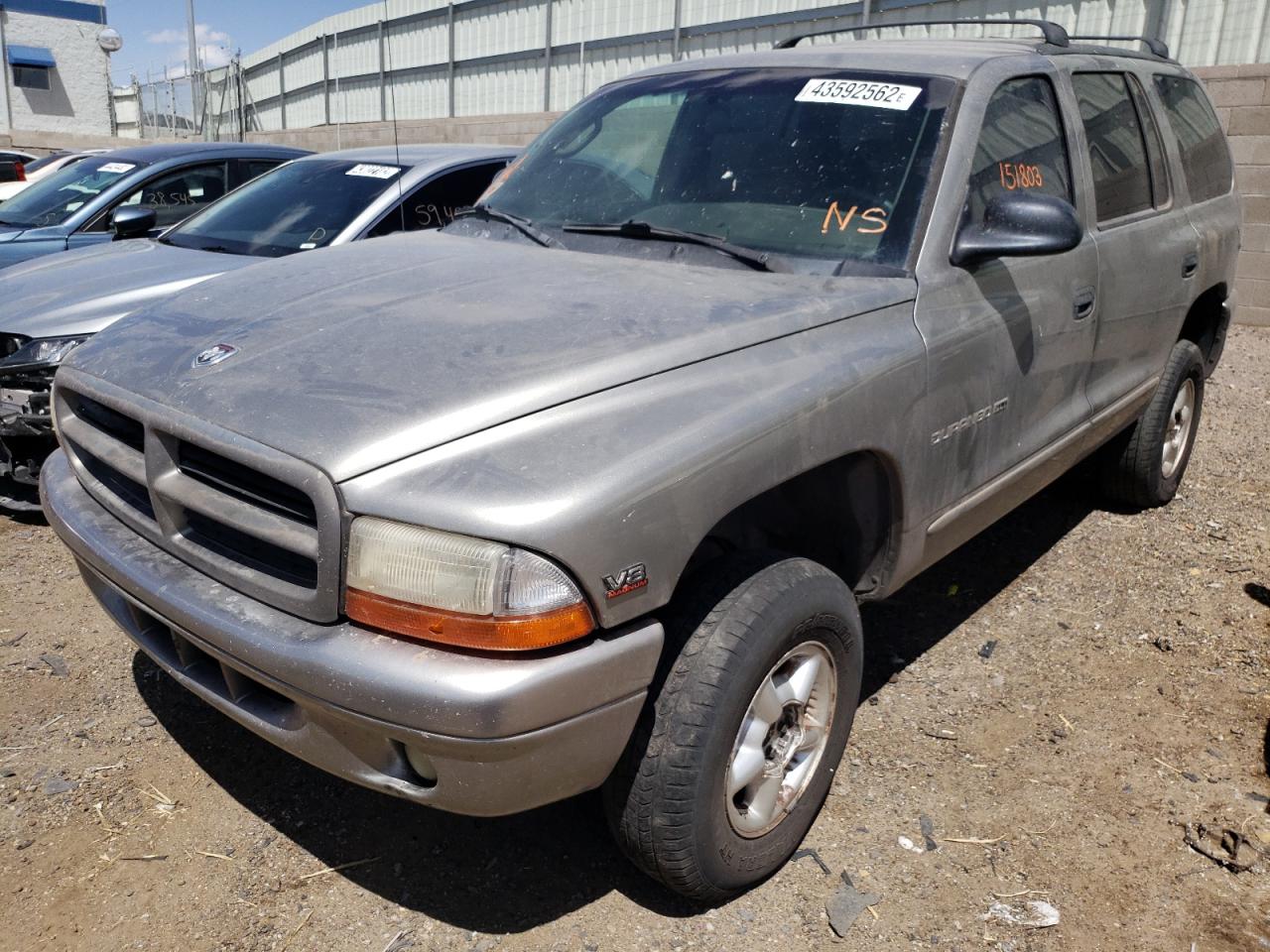 Photo 2 from auction – 2000 DODGE DURANGO with VIN 1B4HS28Z3YF167261