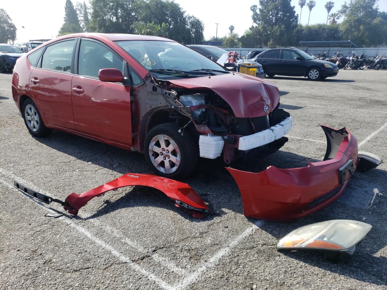 Photo 1 from auction – 2007 TOYOTA PRIUS with VIN JTDKB20UX73295828