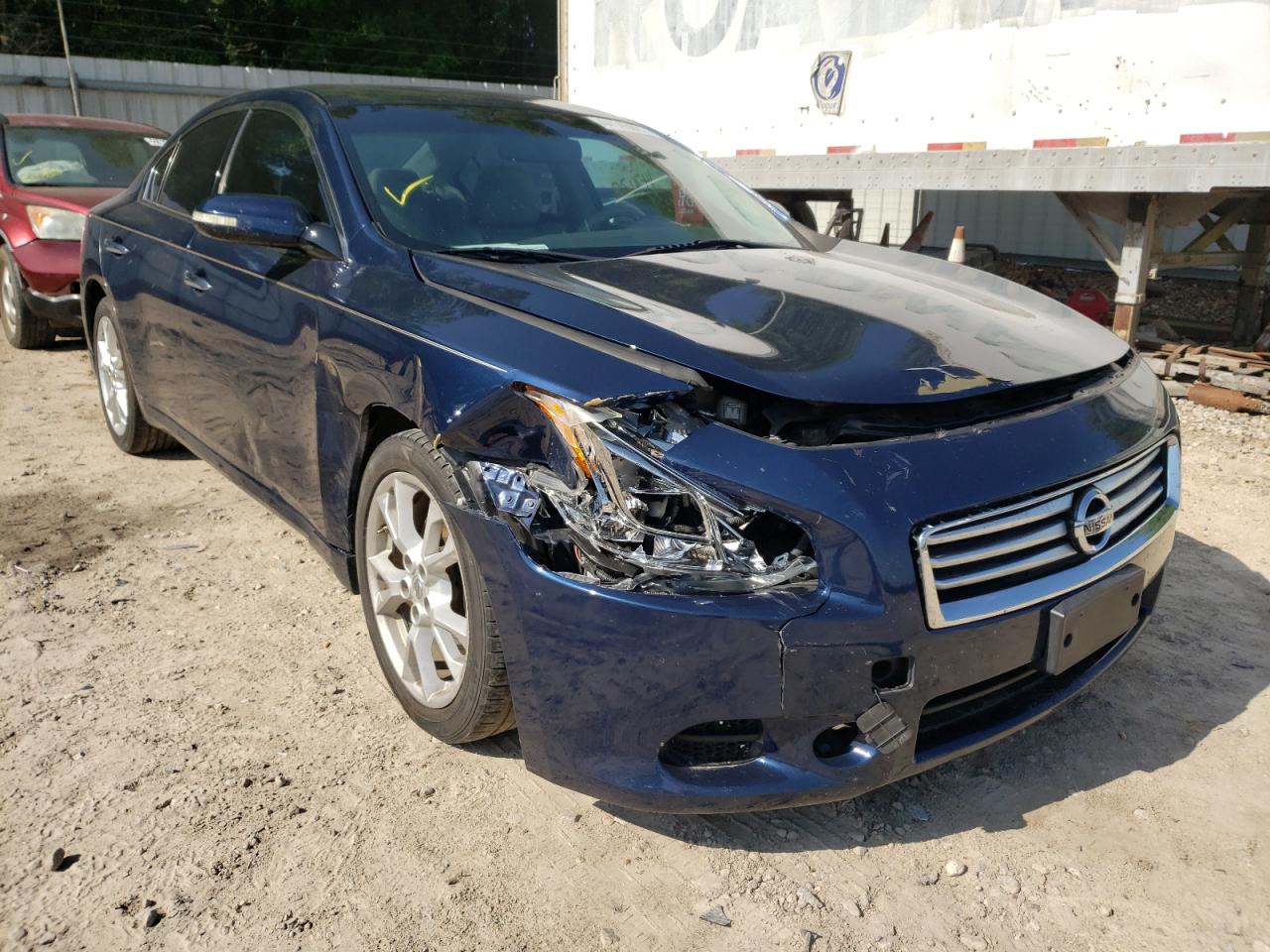 NISSAN MAXIMA S 2014 with VIN 1N4AA5AP2EC909377 - Photo from auction