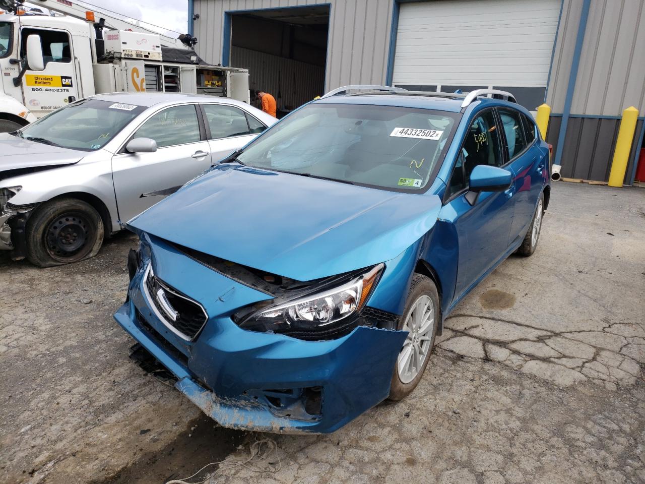 Photo 2 from auction – 2017 SUBARU IMPREZA PR with VIN 4S3GTAB64H3748449