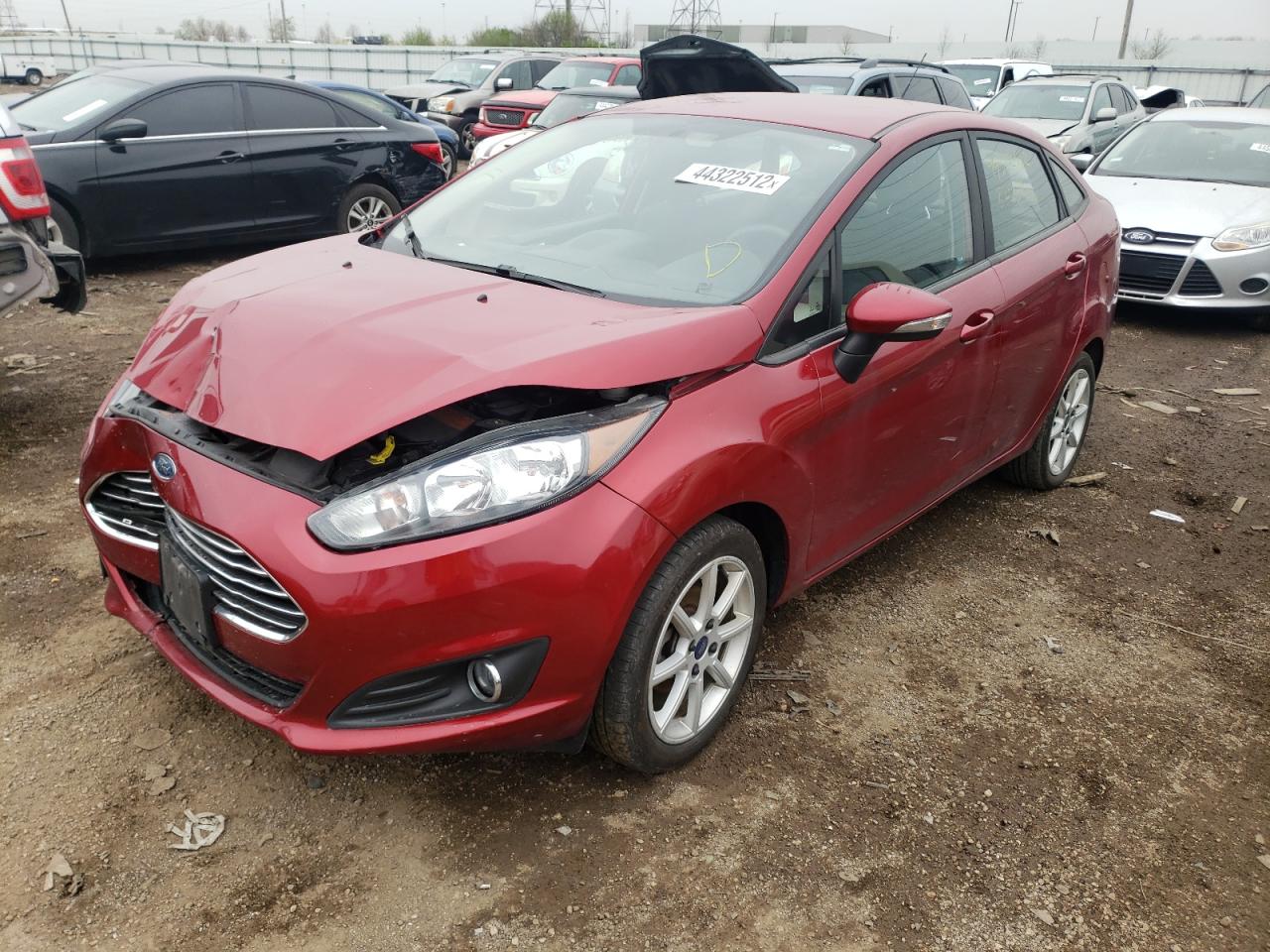 Photo 2 from auction – 2016 FORD FIESTA SE with VIN 3FADP4BJ7GM126900