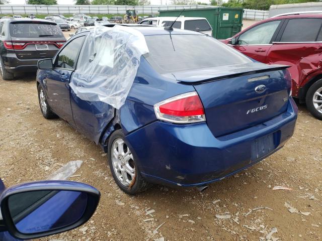Photo 3 from auction – 2008 FORD FOCUS SE with VIN 1FAHP35N08W276424