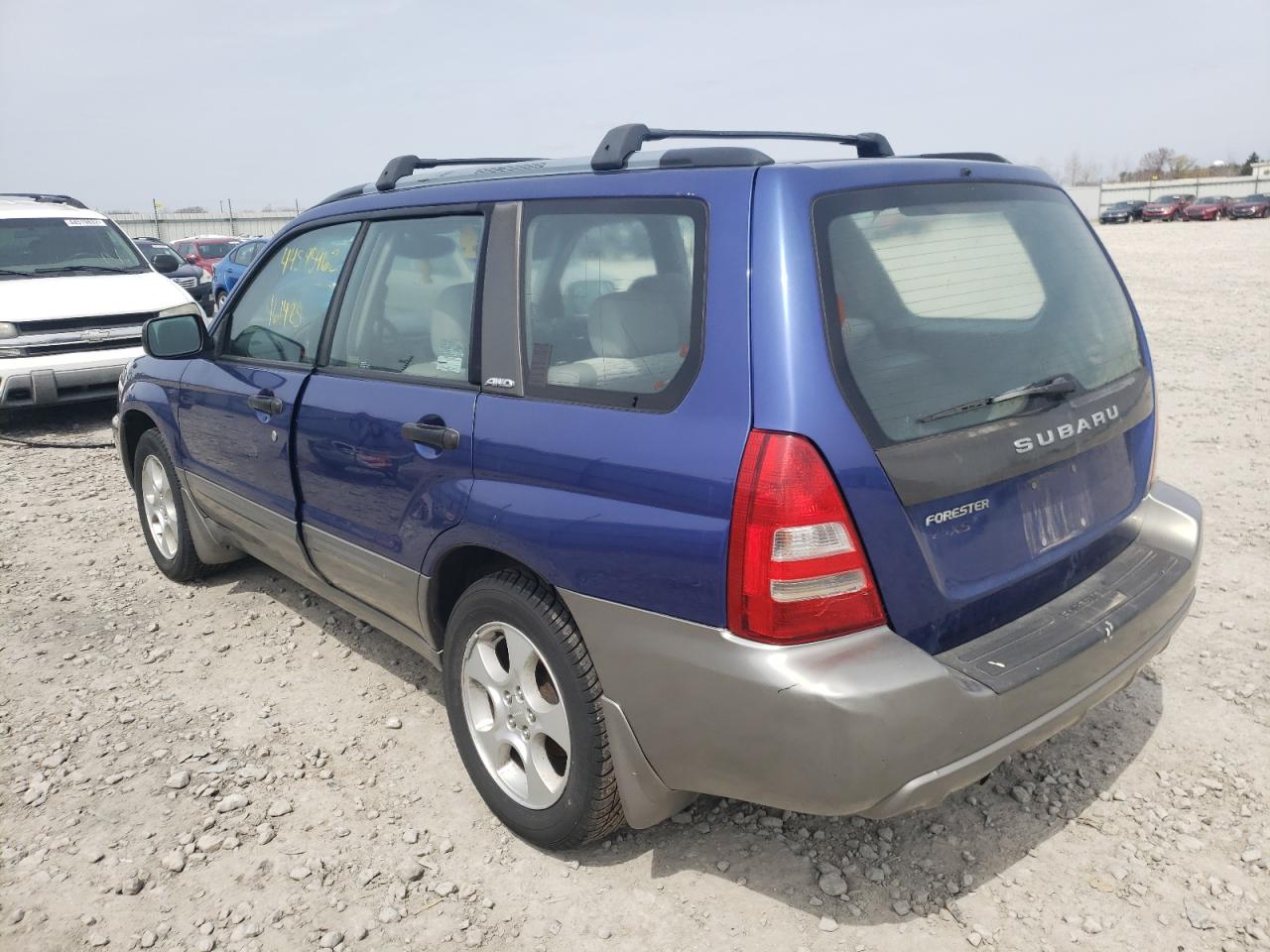 Photo 3 from auction – 2003 SUBARU FORESTER 2 with VIN JF1SG656X3H770514