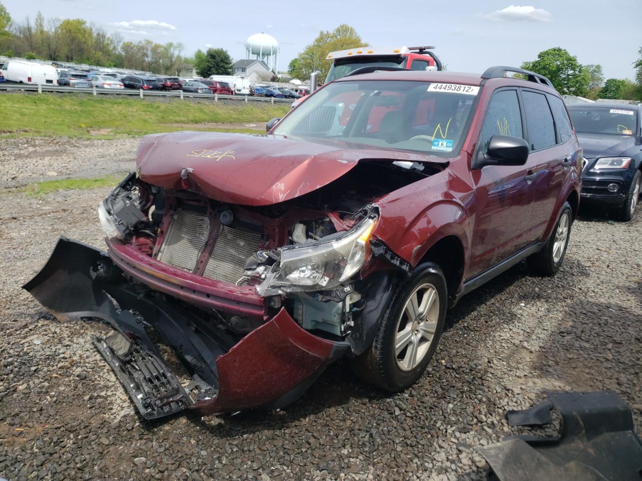 Photo 2 from auction – 2010 SUBARU FORESTER X with VIN JF2SH6BC0AH794076