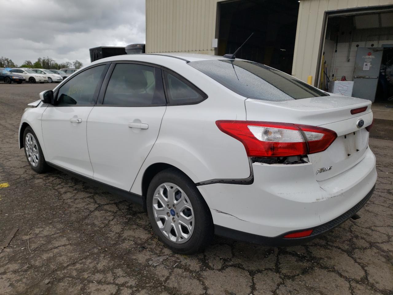 Photo 3 from auction – 2012 FORD FOCUS SE with VIN 1FAHP3F24CL114598