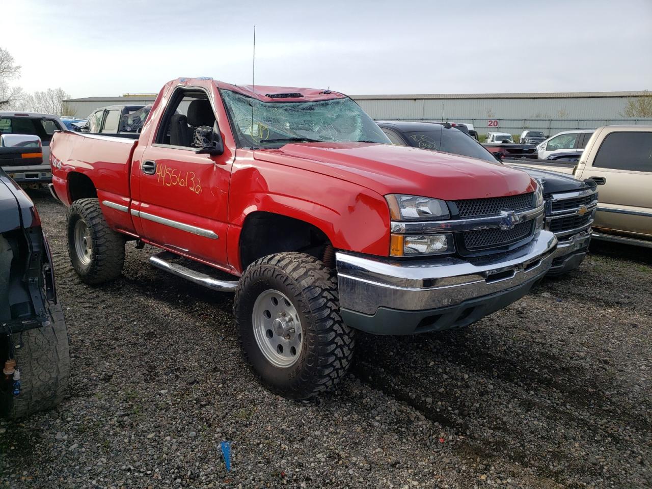 CHEVROLET SILVERADO 2006 with VIN 3GCEK14X56G242283 - Photo from auction