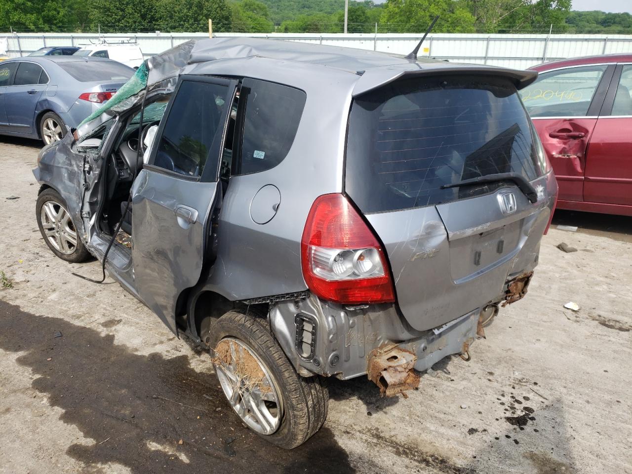 Photo 3 from auction – 2007 HONDA FIT S with VIN JHMGD38697S004901