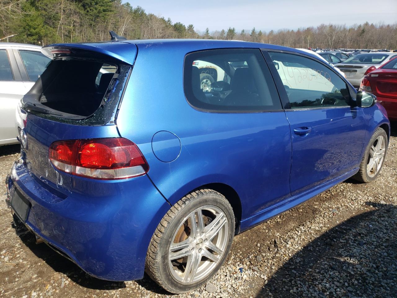 Photo 4 from auction – 2012 VOLKSWAGEN GOLF R with VIN WVWRF7AJ6CW200243