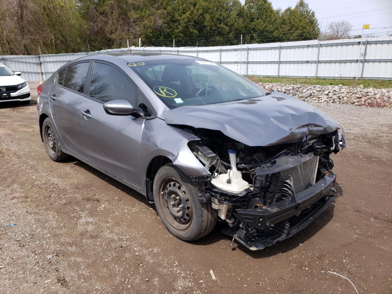 KIA FORTE LX 2017 with VIN 3KPFL4A76HE006926 - Photo from auction
