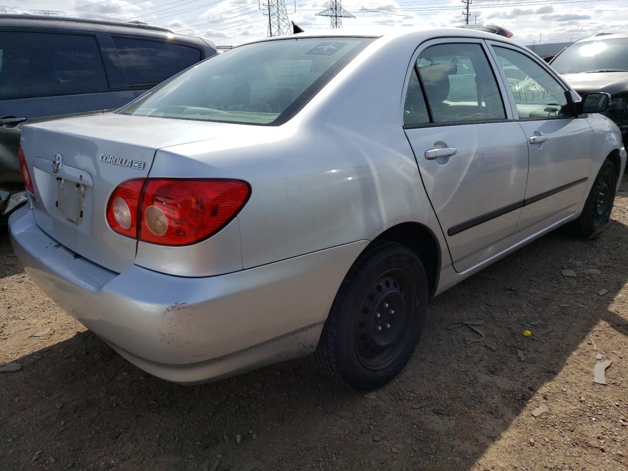 Photo 4 from auction – 2007 TOYOTA COROLLA CE with VIN JTDBR32E070134526