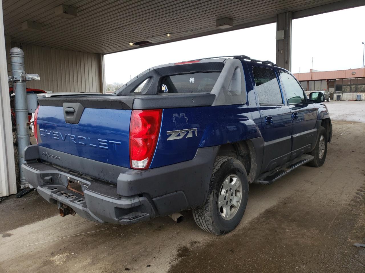 Photo 4 from auction – 2003 CHEVROLET AVALANCHE with VIN 3GNEK13T53G194298