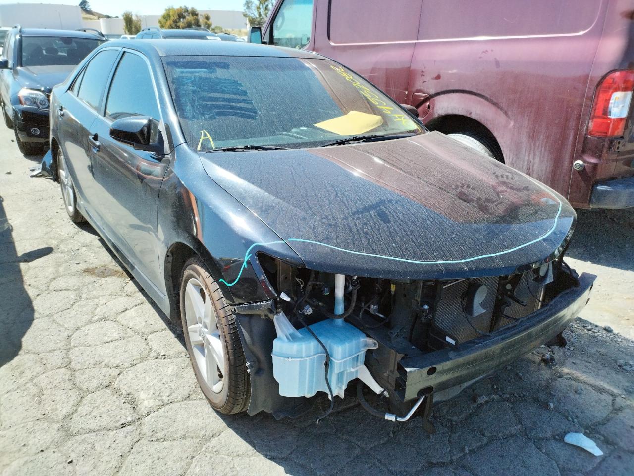 TOYOTA CAMRY BASE 2012 with VIN 4T1BF1FK5CU592509 - Photo from auction