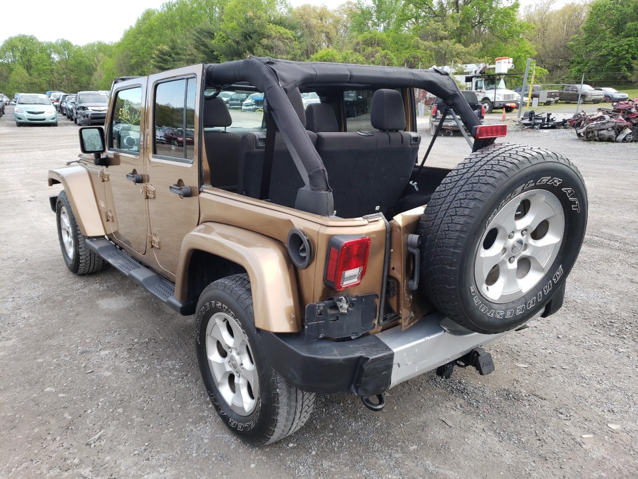 Photo 3 from auction – 2015 JEEP WRANGLER U with VIN 1C4BJWEG2FL638935