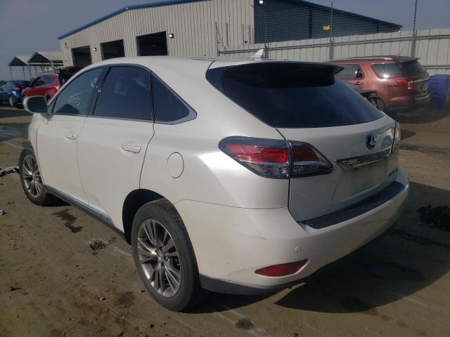 Photo 3 from auction – 2013 LEXUS RX 450 with VIN JTJZB1BA5D2413228