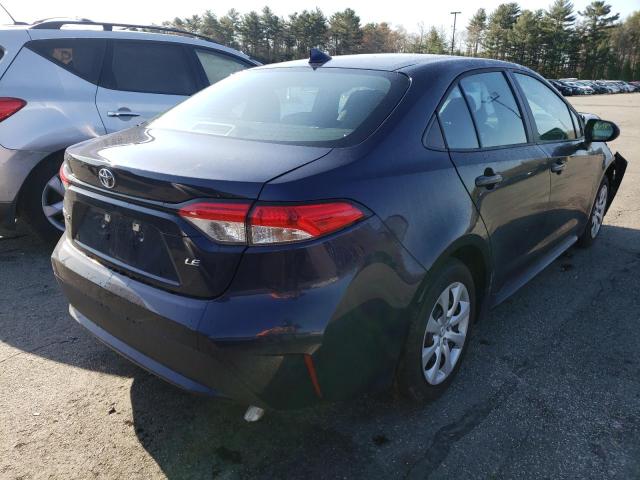 Photo 4 from auction – 2022 TOYOTA COROLLA LE with VIN 5YFEPMAE9NP296782