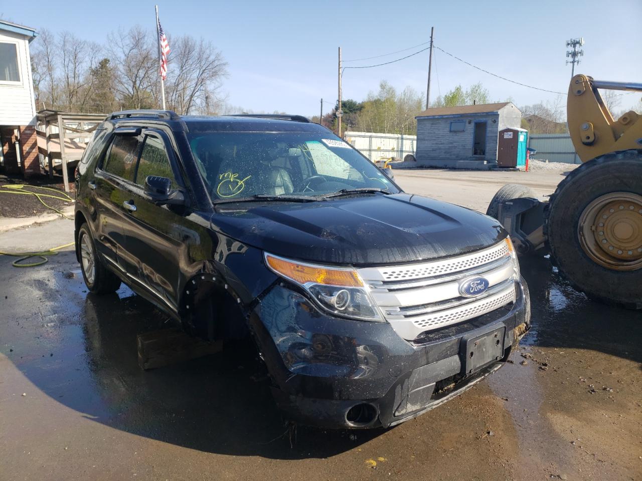 FORD EXPLORER X 2015 with VIN 1FM5K8D86FGC00987 - Photo from auction