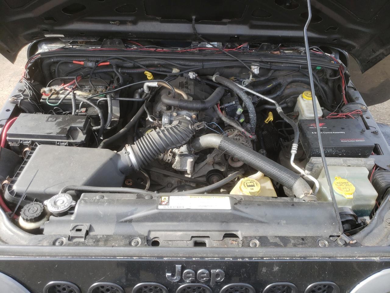 Photo 7 from auction – 2008 JEEP WRANGLER X with VIN 1J4FA24148L510359