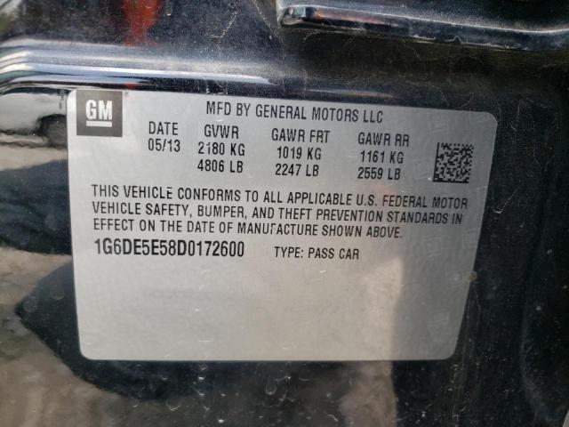 Photo 10 from auction – 2013 CADILLAC CTS LUXURY with VIN 1G6DE5E58D0172600