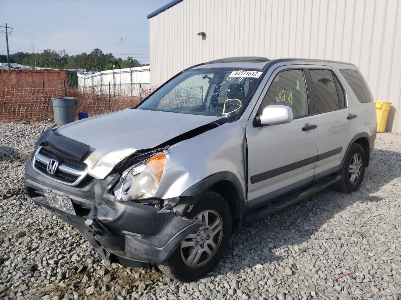 Photo 2 from auction – 2004 HONDA CR-V EX with VIN SHSRD78824U210212