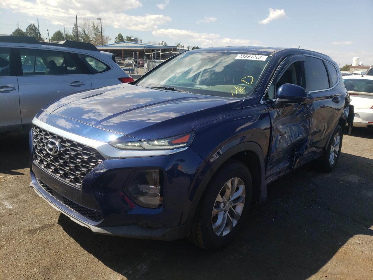 Photo 2 from auction – 2019 HYUNDAI SANTA FE S with VIN 5NMS2CAD3KH012202
