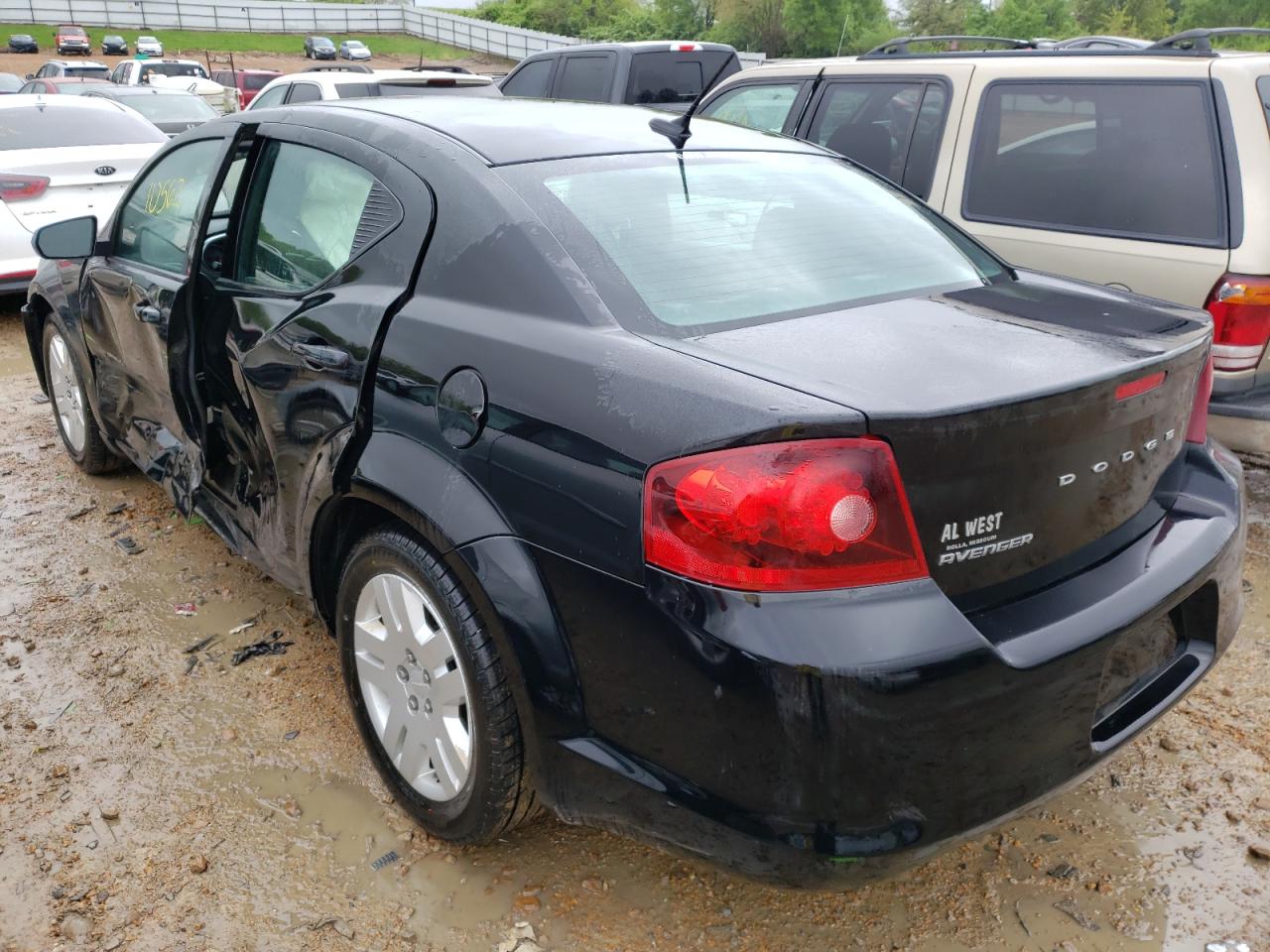 Photo 3 from auction – 2014 DODGE AVENGER SE with VIN 1C3CDZAB5EN201851