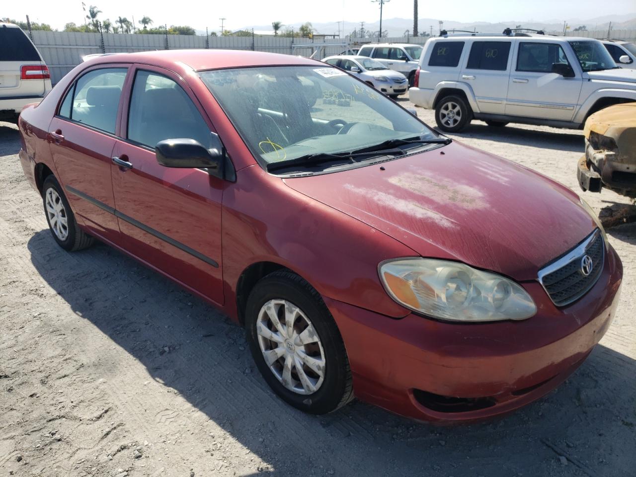 TOYOTA COROLLA CE 2007 with VIN JTDBR32E470108382 - Photo from auction