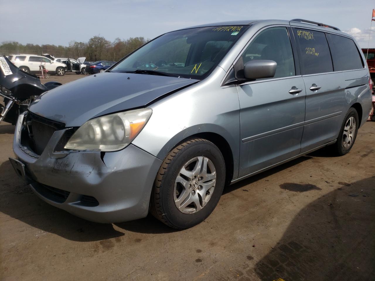 Photo 2 from auction – 2007 HONDA ODYSSEY EX with VIN 5FNRL38427B010371