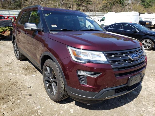 FORD EXPLORER X 2018 with VIN 1FM5K8D81JGC78618 - Photo from auction