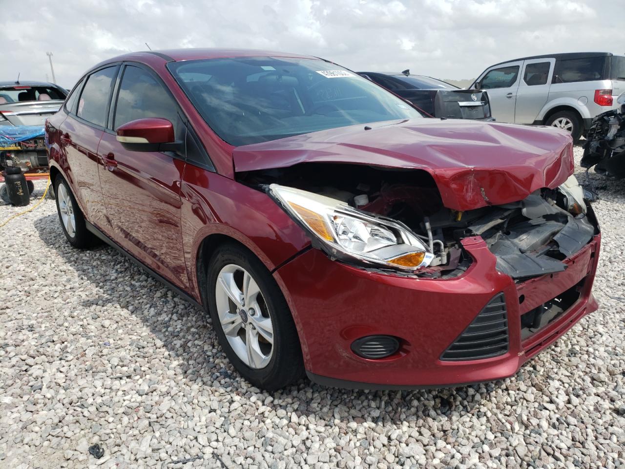 FORD FOCUS SE 2014 with VIN 1FADP3F21EL246526 - Photo from auction