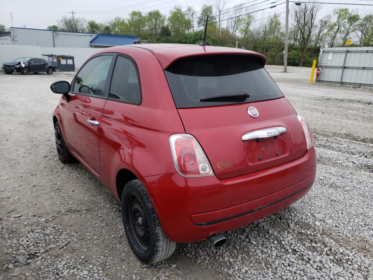 Photo 3 from auction – 2013 FIAT 500 POP with VIN 3C3CFFAR7DT664854